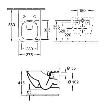унитаз Villeroy & Boch Venticello унитаз Villeroy & Boch Venticello