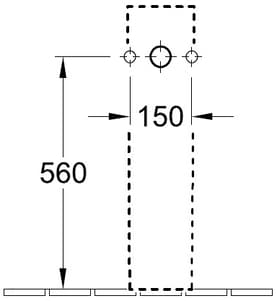 пьедестал Villeroy & Boch O.Novo
