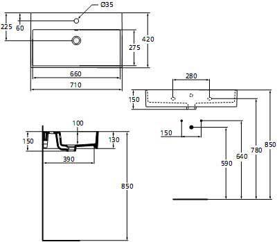Умывальник STRADA Ideal Standard Умывальник STRADA Ideal Standard
