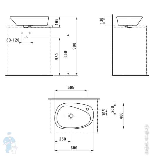 раковина Laufen Palomba раковина Laufen Palomba