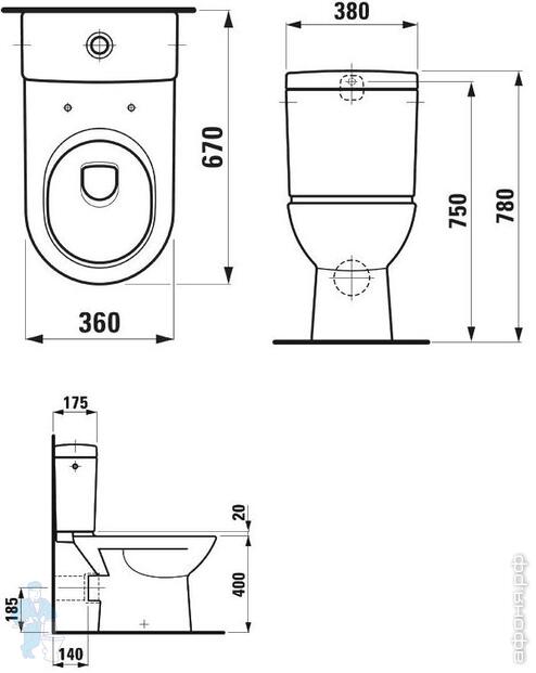 унитаз Laufen Pro