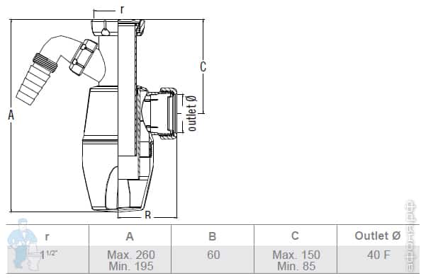 Сифон JIMTEN Сифон JIMTEN