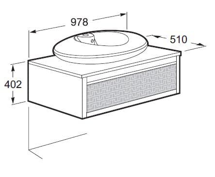 мебель для ванной Roca Veranda