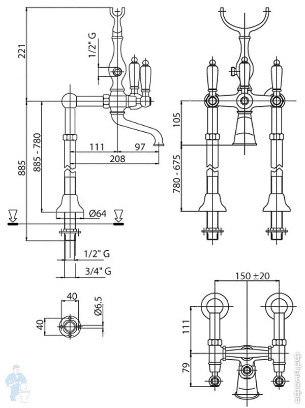 смеситель Cezares First