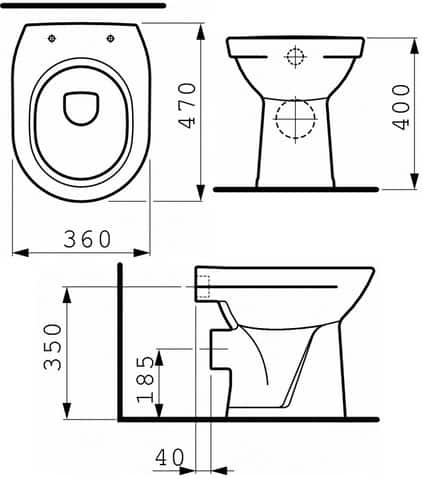 унитаз Laufen Pro унитаз Laufen Pro