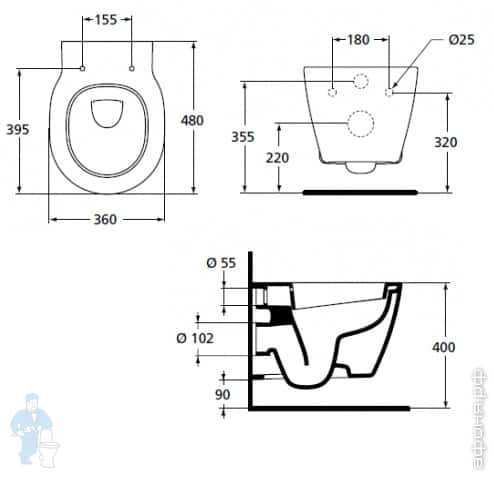 ������ ��������� Ideal Standard conntct e804601