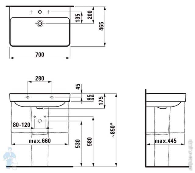 раковина Laufen Pro раковина Laufen Pro