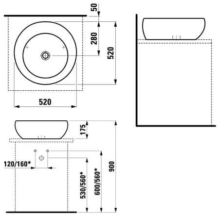  Laufen ILBAGNOALESSI ONE