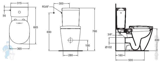 + CUBE Ideal Standard CONNECT - 