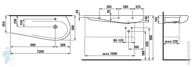  Laufen ILBAGNOALESSI ONE