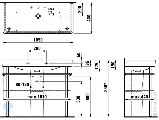 раковина Laufen Pro раковина Laufen Pro