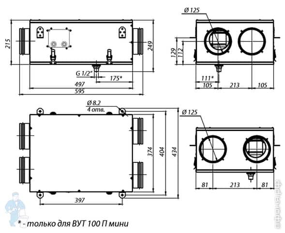 ��������-�������� ��������� Vents ��� 100 �