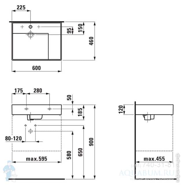 раковина Laufen KARTELL раковина Laufen KARTELL