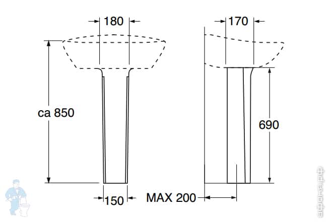 GUSTAVSBERG ESTETIC 7273