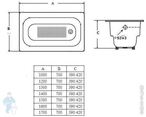 купить ванну новиал сюзан 170