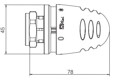 Головка термостатическая HERZ Головка термостатическая HERZ