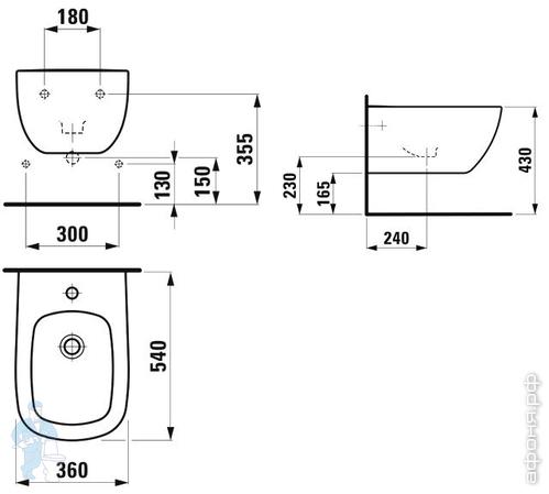 унитаз Laufen Palomba унитаз Laufen Palomba