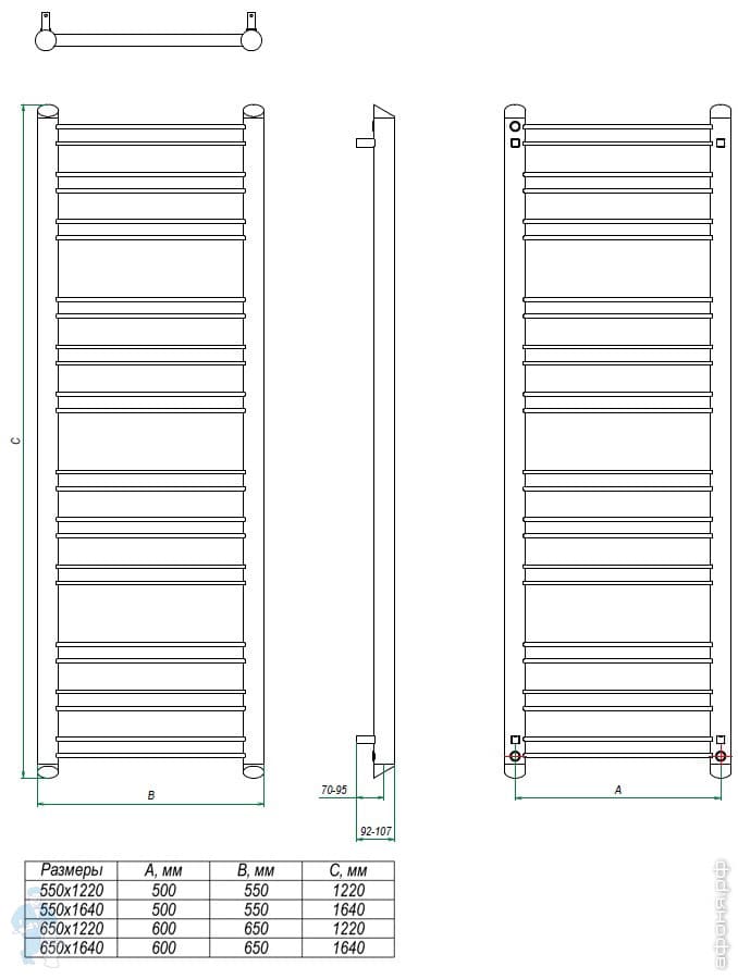 полотенцесушитель grota Grande полотенцесушитель grota Grande