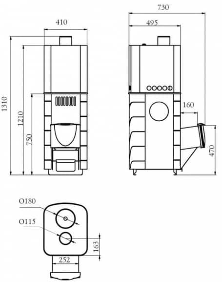 печь для бани Термофор Бирюса печь для бани Термофор Бирюса