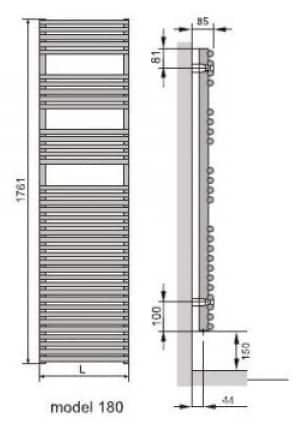 ����������������� �������� Zehnder Forma LFE-180-050 ������