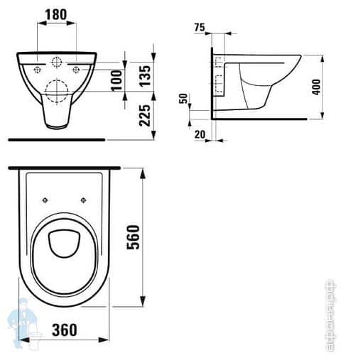 унитаз Laufen Pro унитаз Laufen Pro