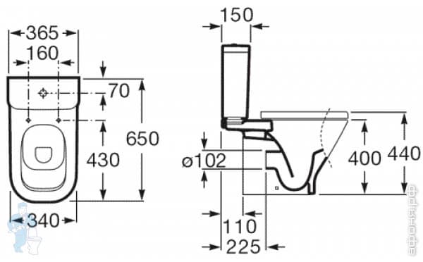 купить унитаз рока гап