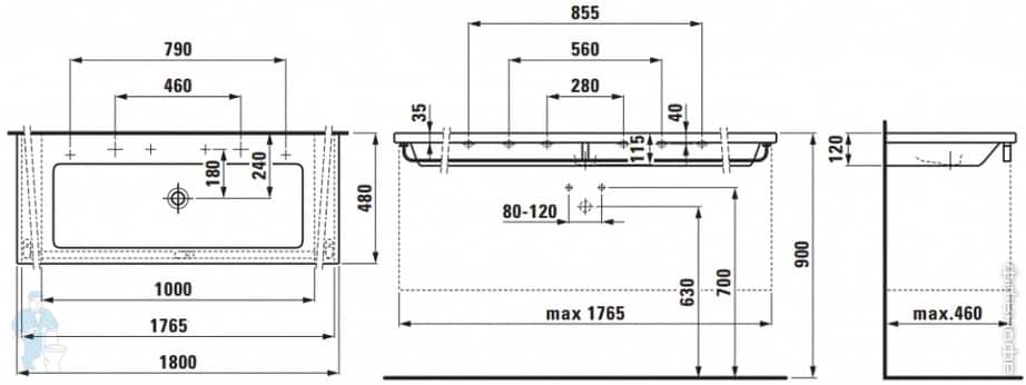раковина Laufen LIVING раковина Laufen LIVING
