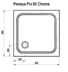     RAVAK Galaxy Perseus Pro Chrome 80