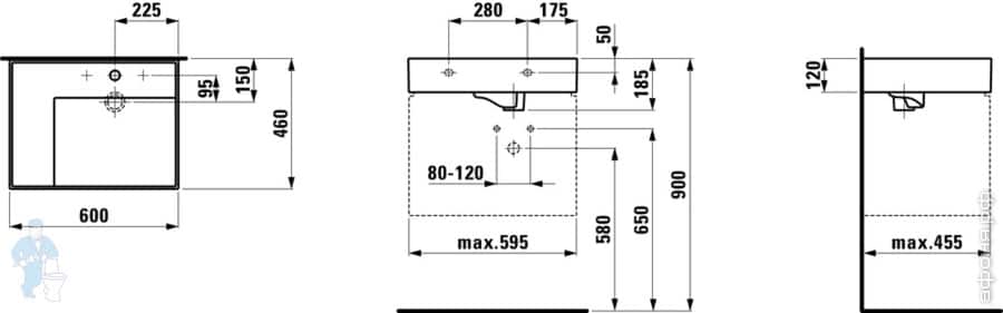 раковина Laufen KARTELL раковина Laufen KARTELL
