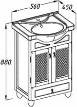 ����� � ��������� Opadiris ����� 50 (560�880�450) ���������, ���� �����������