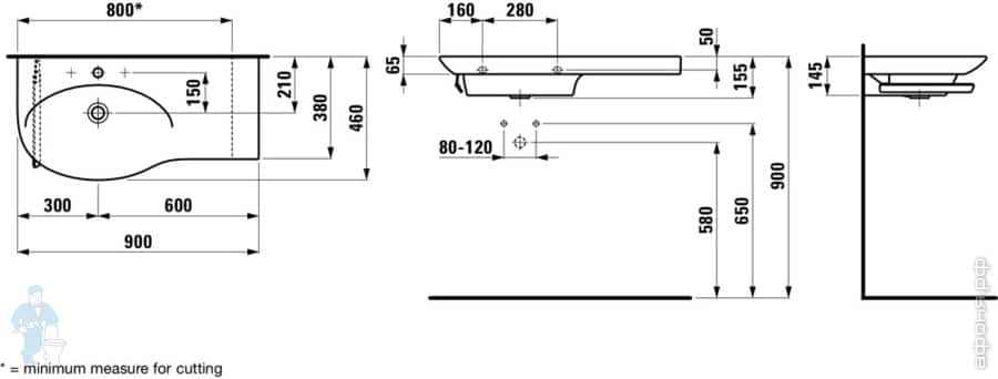 раковина Laufen Palace раковина Laufen Palace