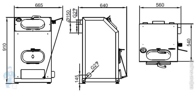 Котел водогрейный Термофор Котел водогрейный Термофор
