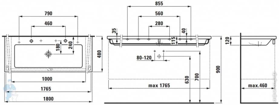 раковина Laufen LIVING раковина Laufen LIVING