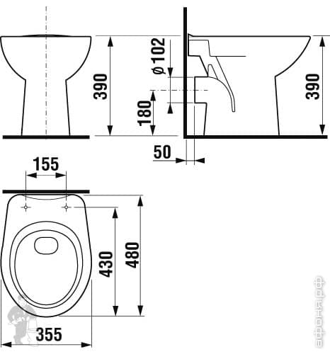 купить унитаз джика зета 35