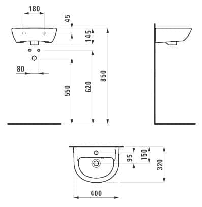 раковина Laufen Pro раковина Laufen Pro