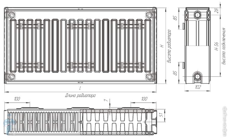 Радиатор стальной Лидея Радиатор стальной Лидея