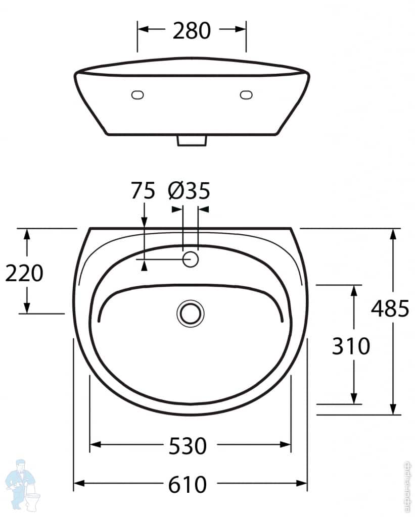 GUSTAVSBERG ESTETIC 410360S0
