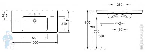 �������� Villeroy & Boch Subway 2.0