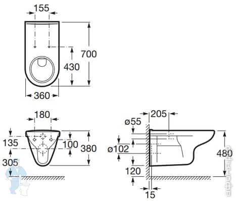 унитаз Roca унитаз Roca