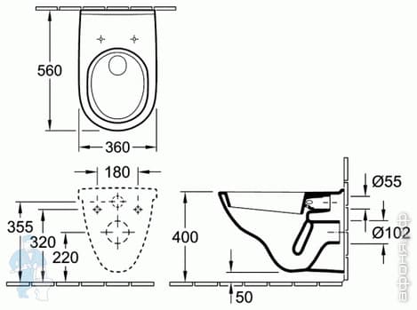 унитаз Villeroy & Boch O.Novo