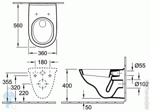 унитаз Villeroy & Boch O.Novo унитаз Villeroy & Boch O.Novo