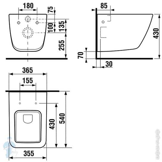 Унитаз подвесной Jika PURE Унитаз подвесной Jika PURE