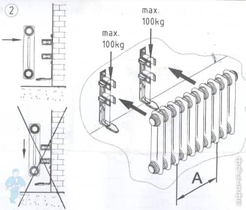 кронштейн для радиаторов Zehnder кронштейн для радиаторов Zehnder