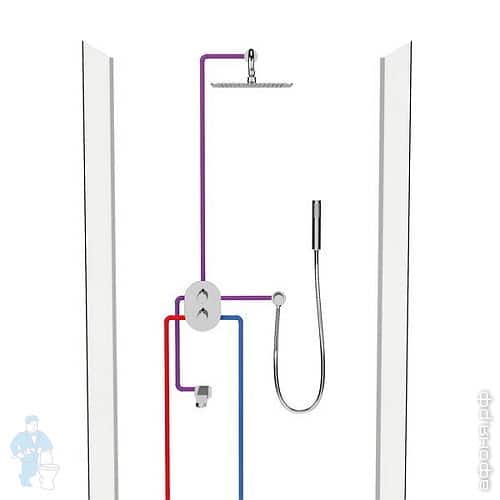 Смеситель для ванны/душа RAVAK Chrome Смеситель для ванны/душа RAVAK Chrome
