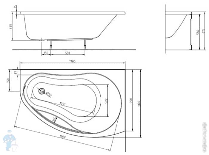 ванна IFO RATTVIK ванна IFO RATTVIK