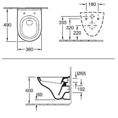 унитаз Villeroy & Boch O.Novo