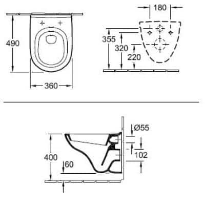 унитаз Villeroy & Boch O.Novo унитаз Villeroy & Boch O.Novo