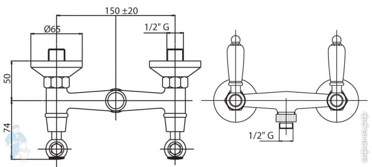 смеситель Cezares First