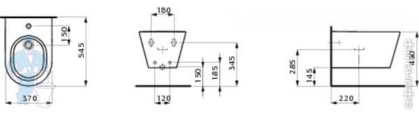 биде Laufen KARTELL биде Laufen KARTELL