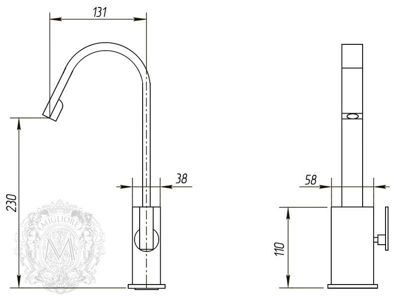 ��������� ��� �������� Migliore ALIMATHA Corner �������������
